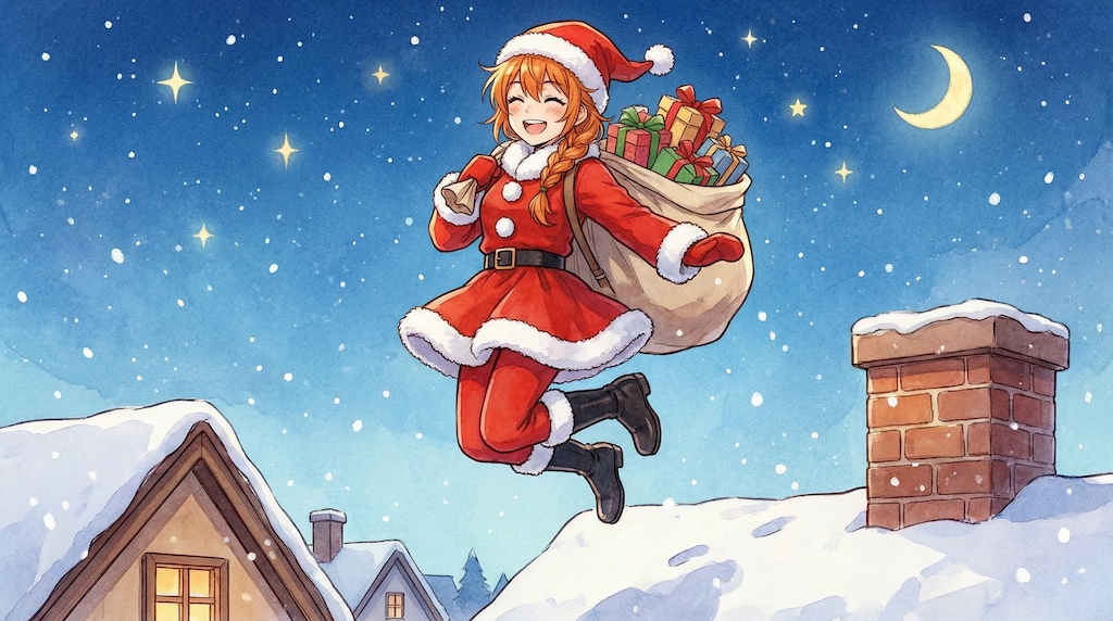 ハルちゃんサンタ (ハルちゃん31)