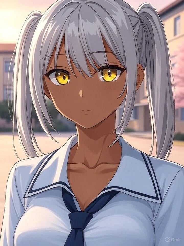 褐色JK