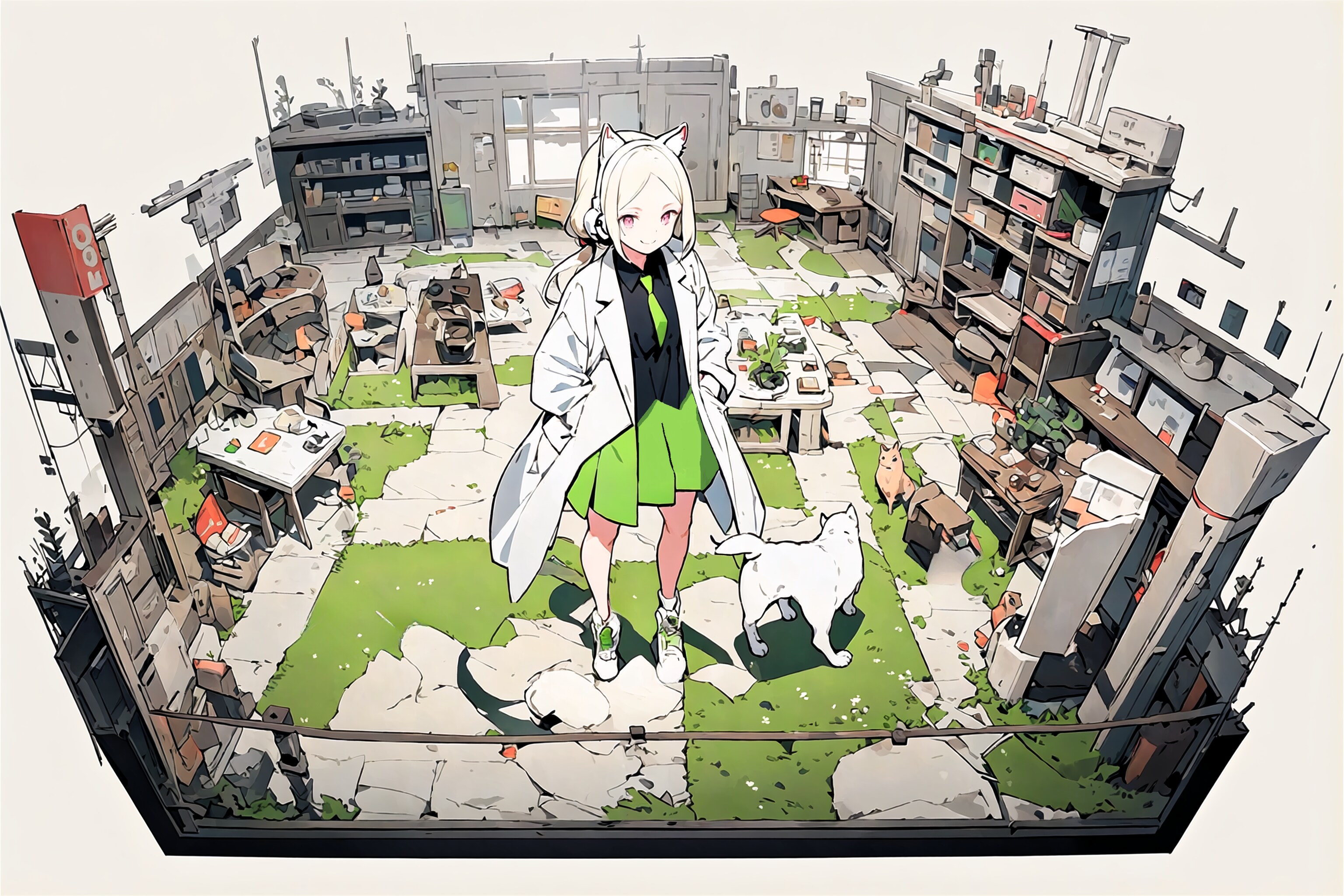 ノアの箱庭 | の人気AIイラスト・グラビア