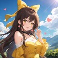 なごみちゃんデビュー2ヶ月記念日の記念日𓂃 💐💛💛 4枚目