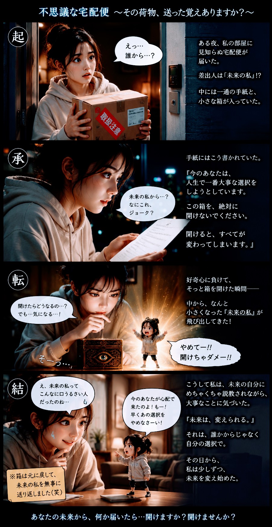 ChatGPT(フォトリアル風)マンガ