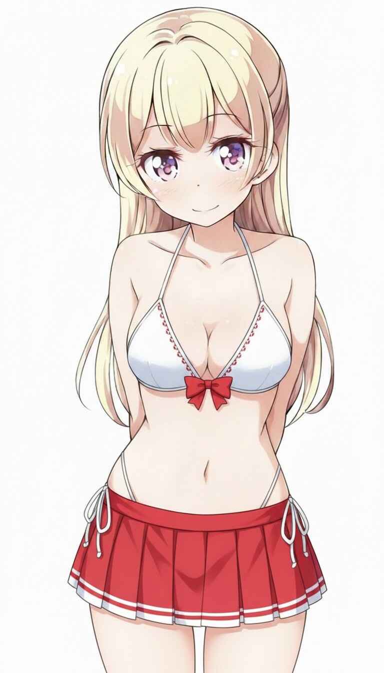 白鷺千聖 巫女ビキニ