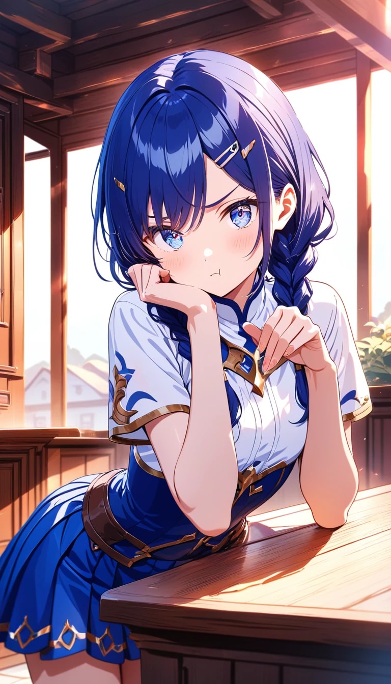 異世界DAYS.4『なによ人をじろじろ見て？　用があるなら来たらいいでしょ』＆『ぴゃあああっ！　何言ってるNOOOOっ！？』？？？ | の人気AIイラスト・グラビア