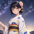 星々の囁き：七夕の夜空に願いを込めて 4枚目