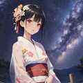 星々の囁き：七夕の夜空に願いを込めて 5枚目