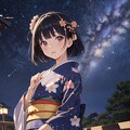星々の囁き：七夕の夜空に願いを込めて 3枚目