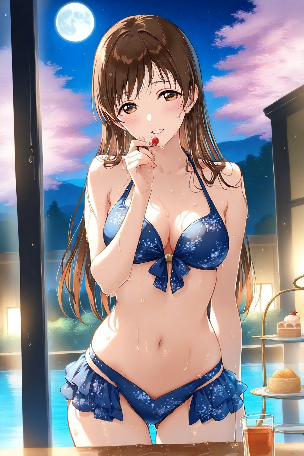 新田さんと温泉