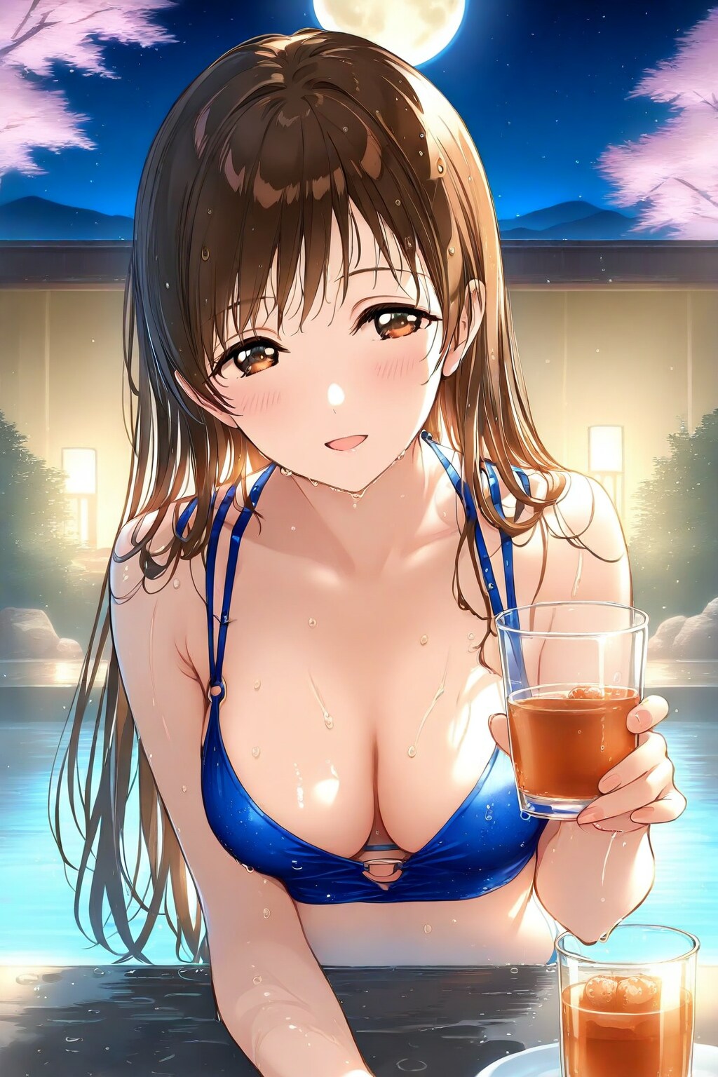 新田さんと温泉
