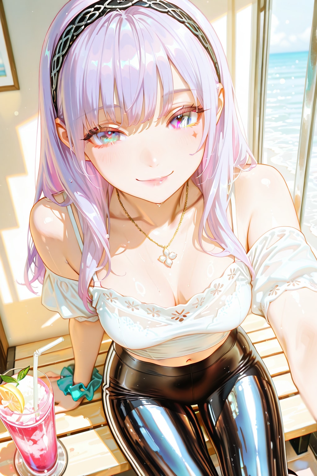 凛々花店長の理想の夏コーデ❤️(レギンスはcool仕様です❤️)