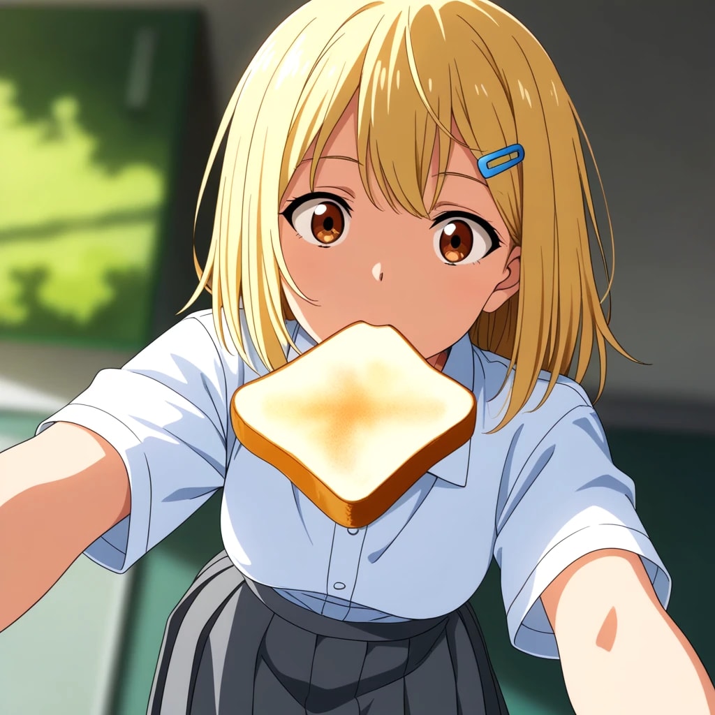 推し活ちゃん　トーストランニング