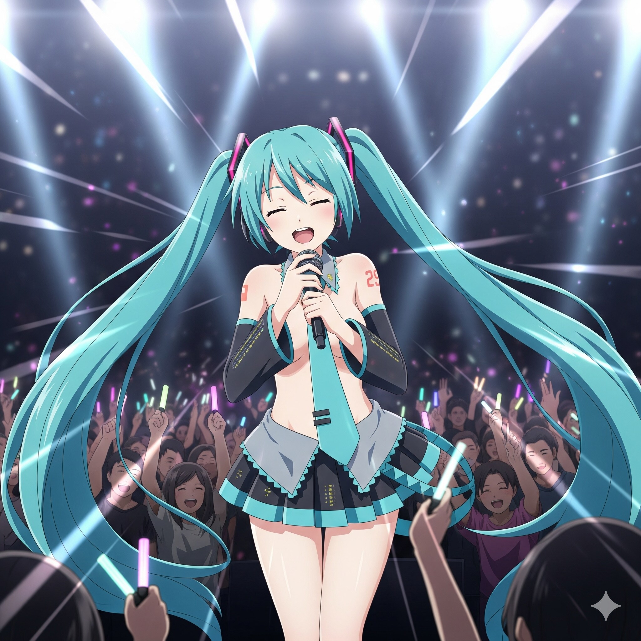 ミクさんファンサービス３