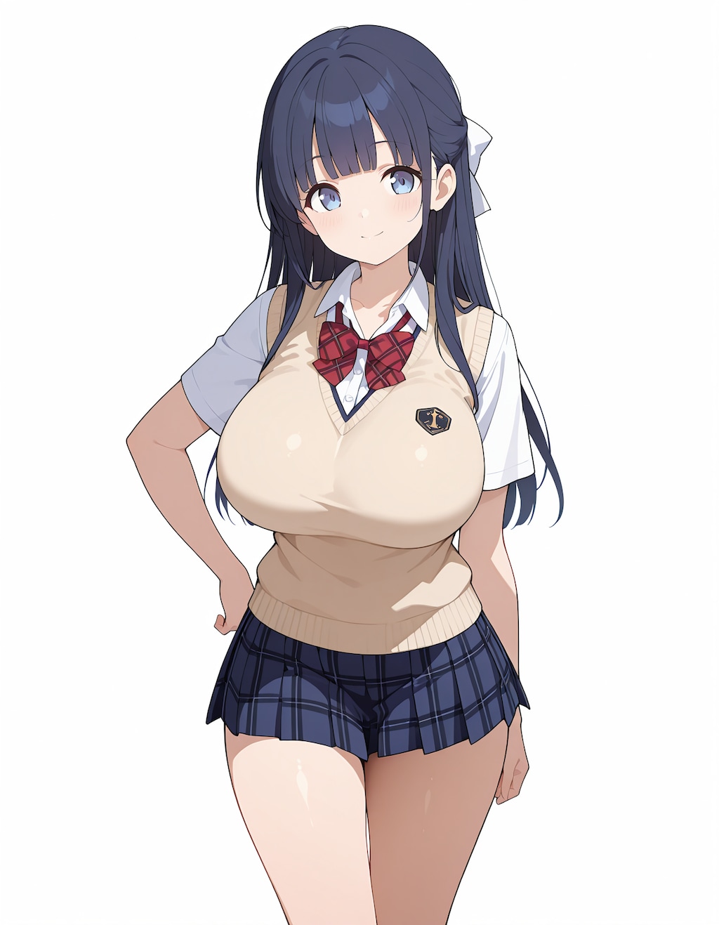 おっぱいが大きい清楚な委員長
