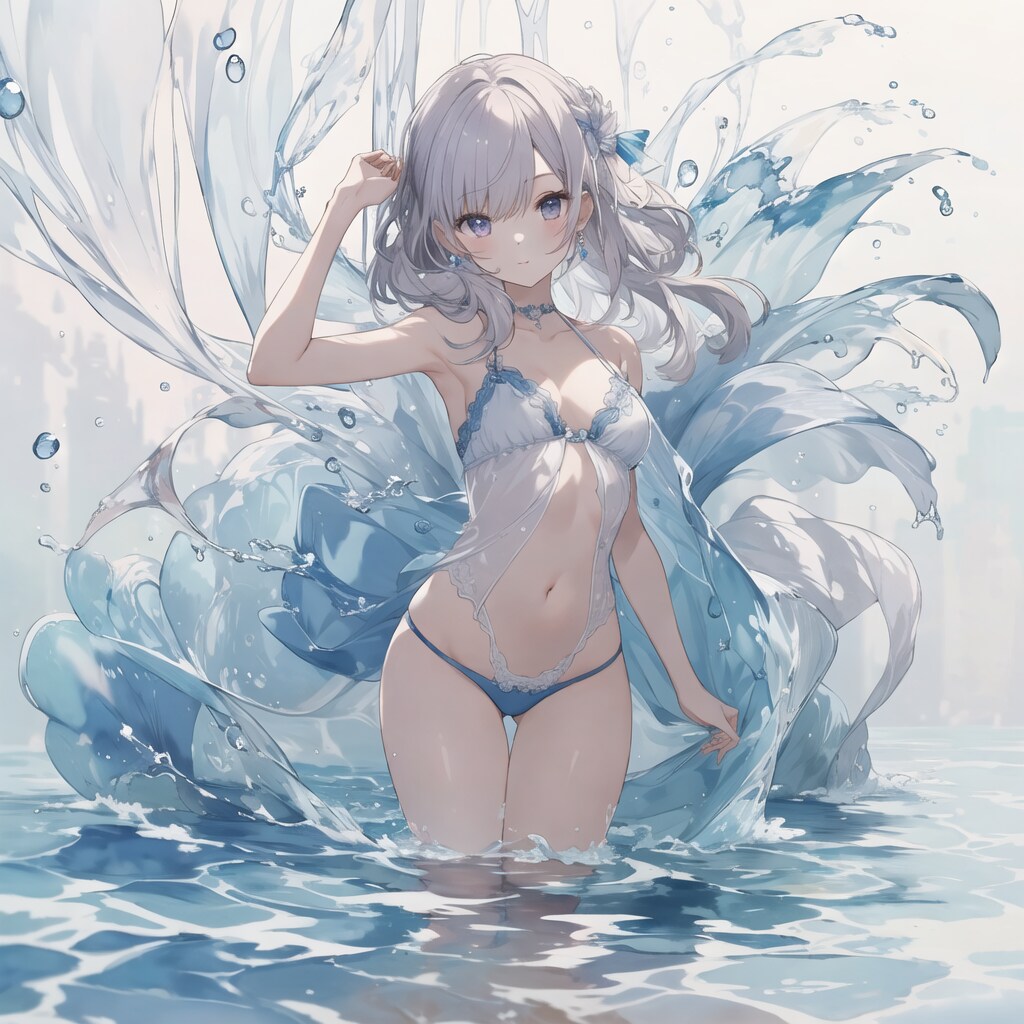 水の精霊があなたに対して敵意を強めています。