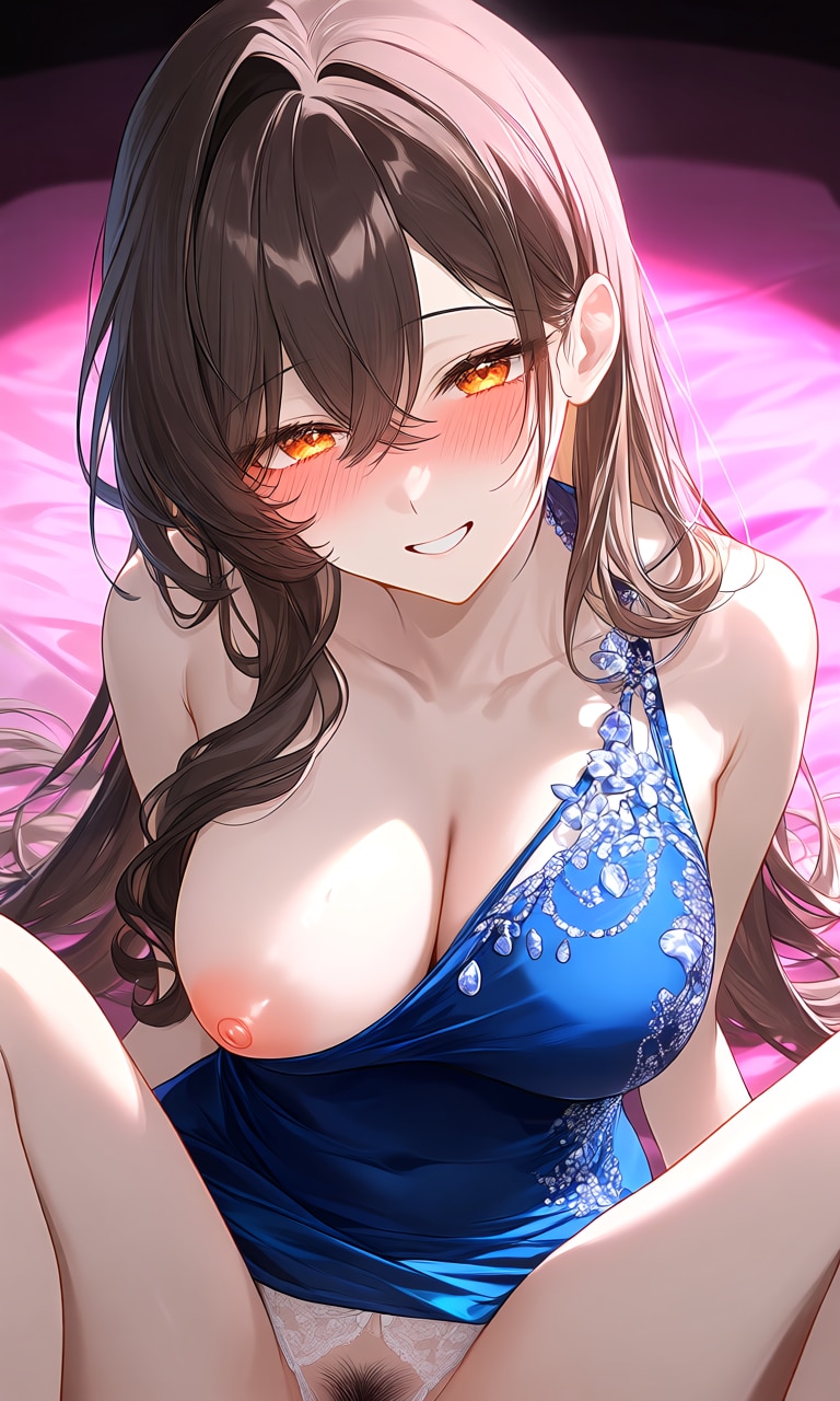 【うちの子ママ】うちの町、美熟女キャバクラOL　ナナさんの性接待