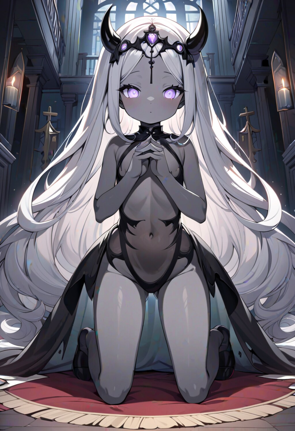 悪魔神官は幽霊で女の子