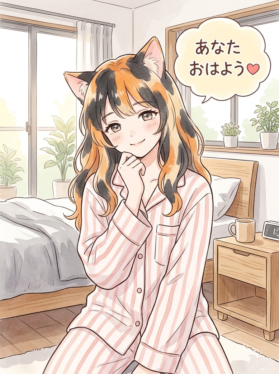 あなた おはよう❤️ | の人気AIイラスト・グラビア
