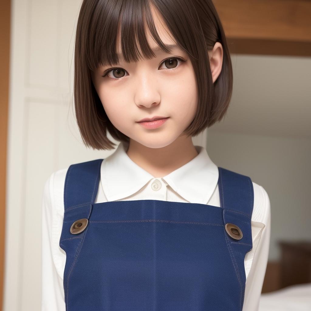 デニムエプロン