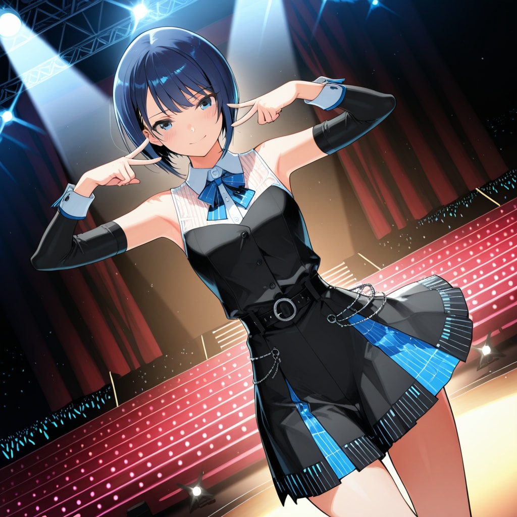 蒼のステージライト | の人気AIイラスト・グラビア