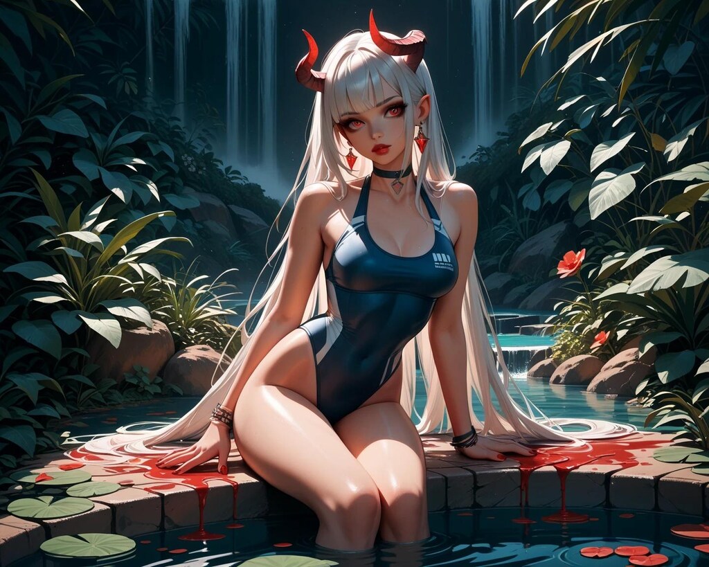 悪魔のアスリート グラビア撮影