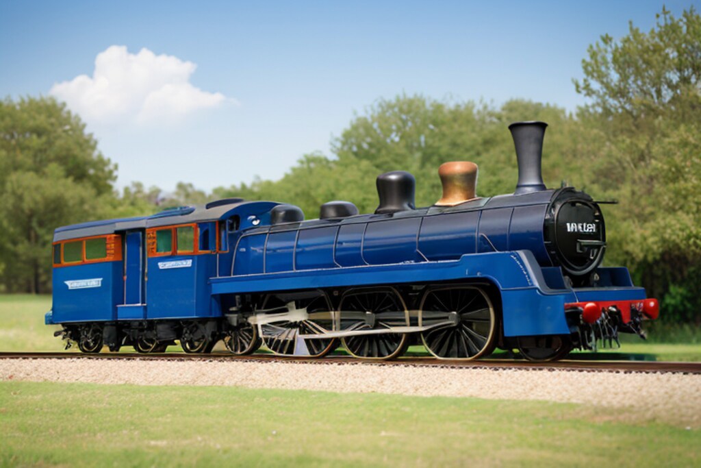 蒸気機関車 生成の試み