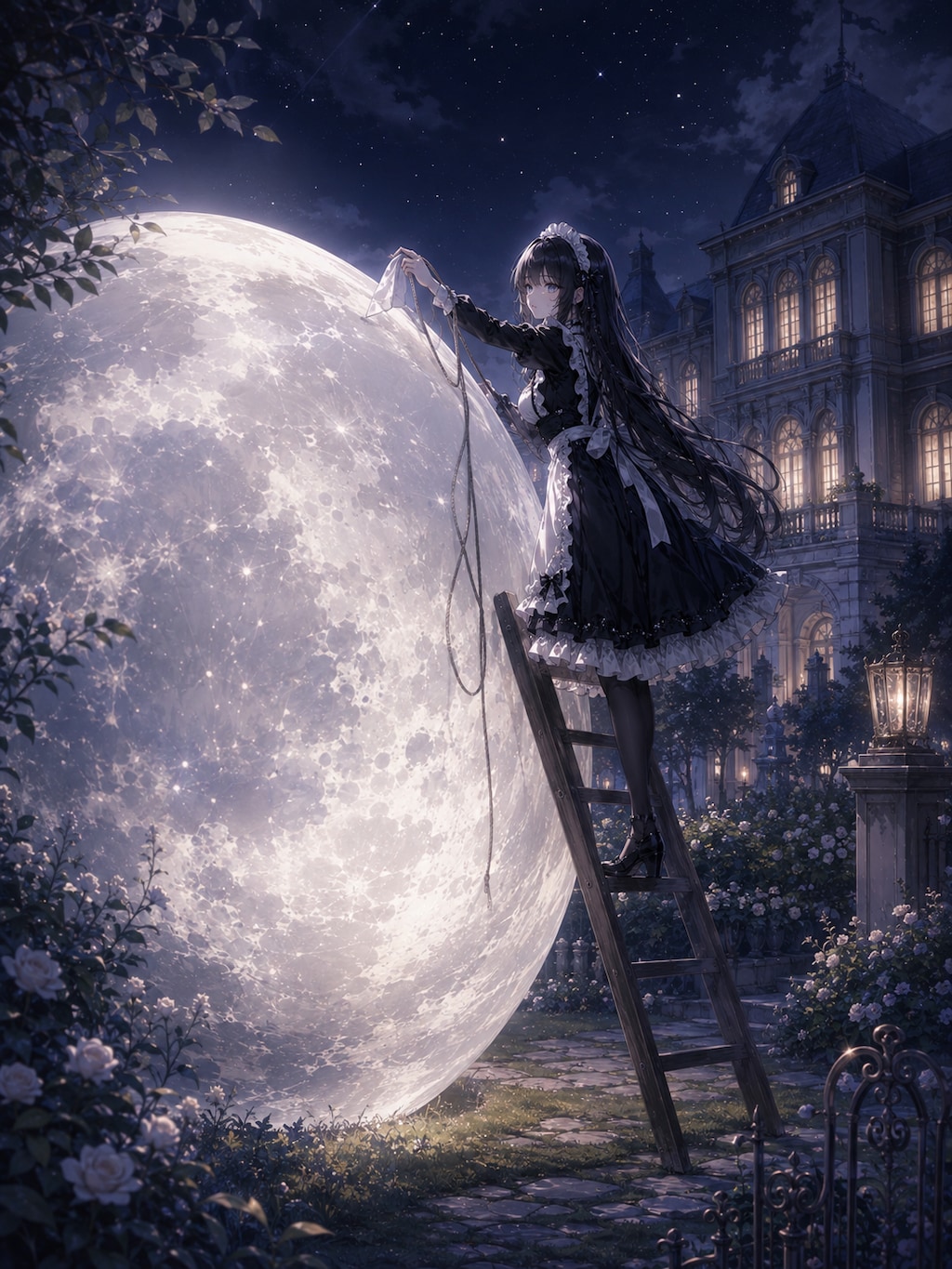 月を返す夜