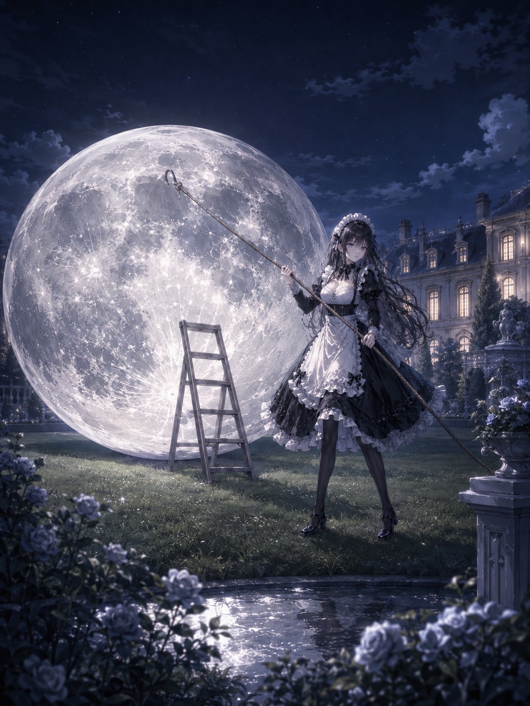 月を返す夜