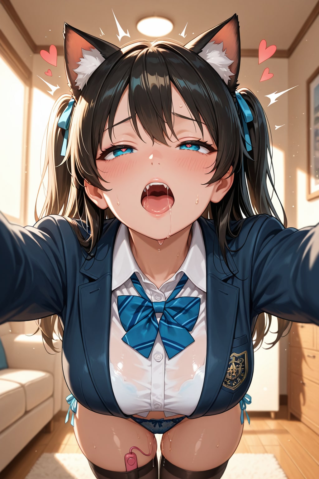 ん"ぁあ"♡
