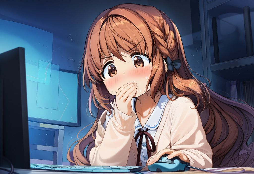 致命的なバグに気づいた灯花ちゃん