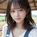 オーバーオールの女性いろいろ 9枚目