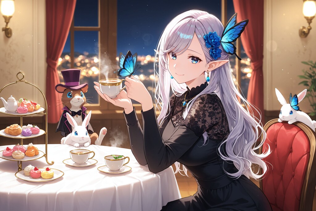 リリスさんのティータイム♪