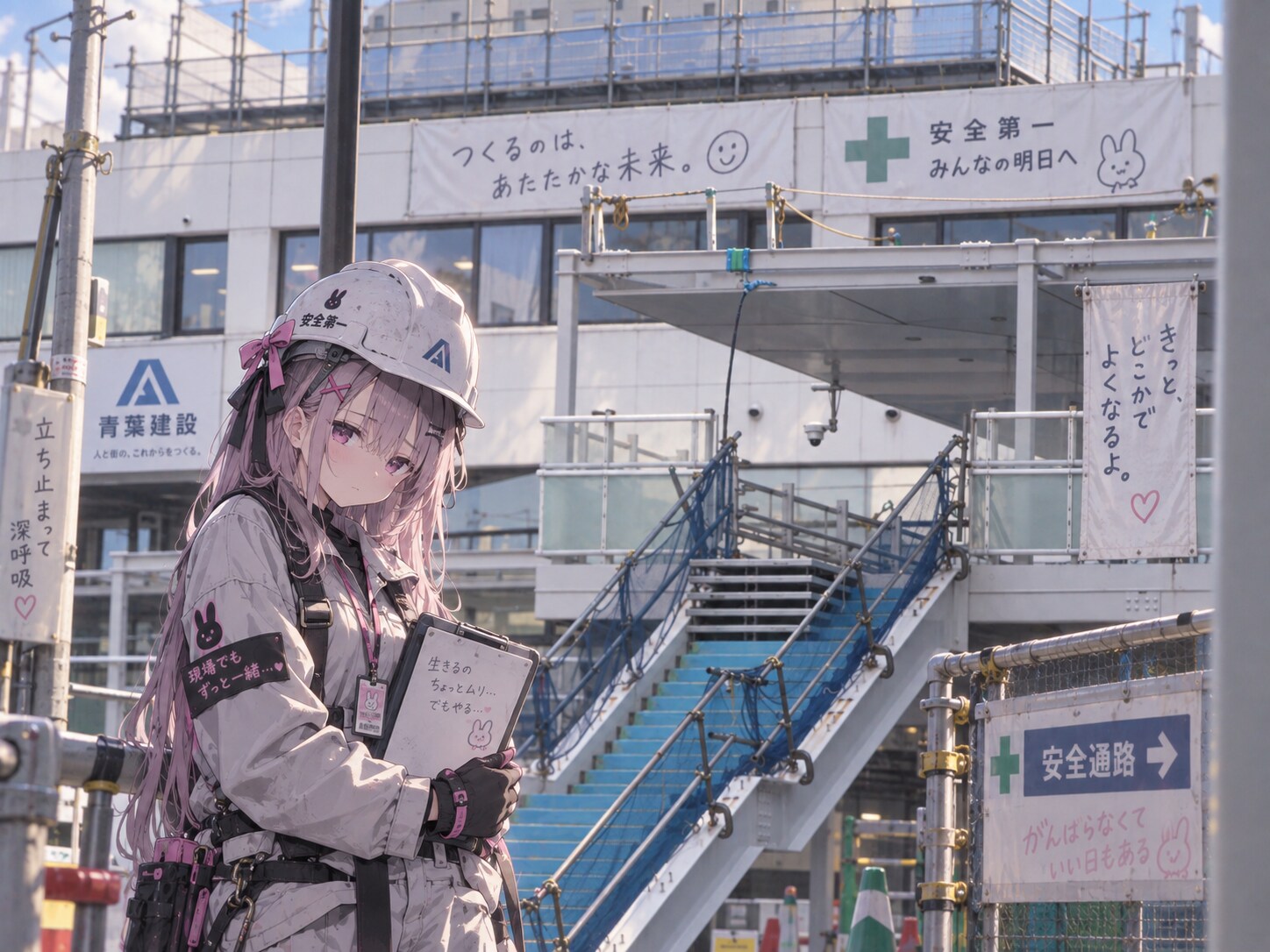 現実世界と二次元世界が織り成すイラスト | の人気AIイラスト・グラビア