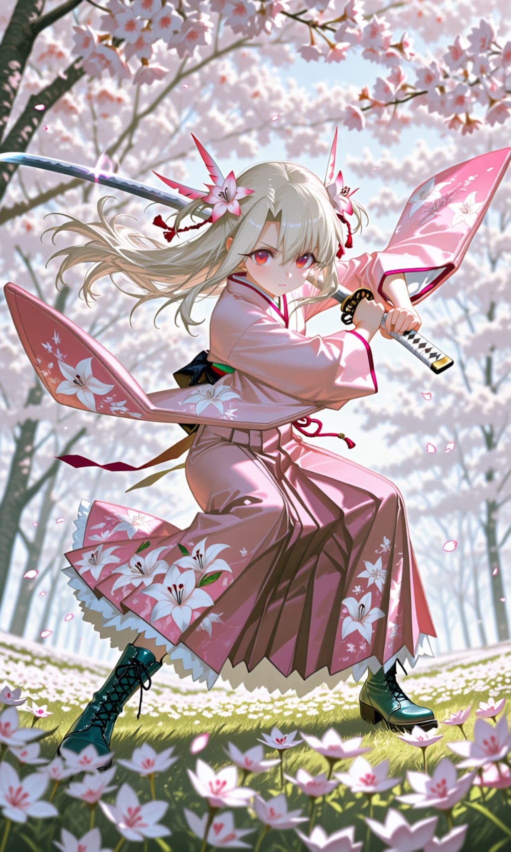 イリヤ　着物剣士