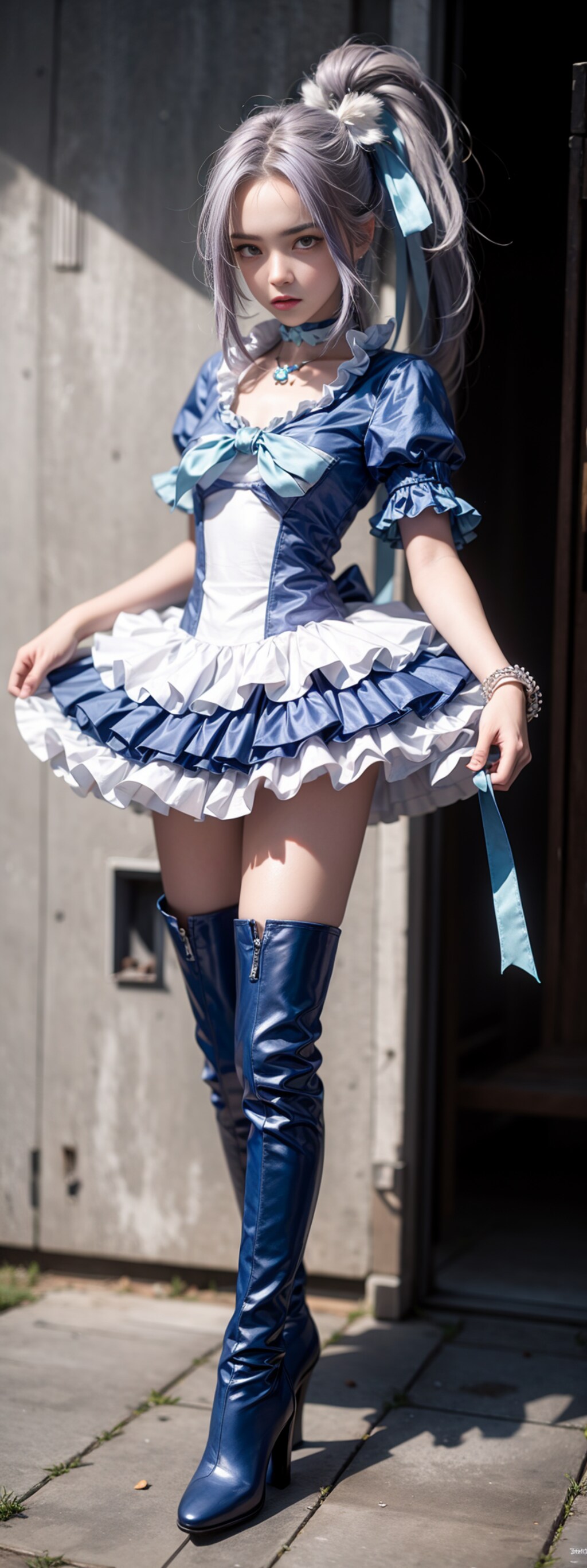 Curebeat's knee-high boots are beautiful#9