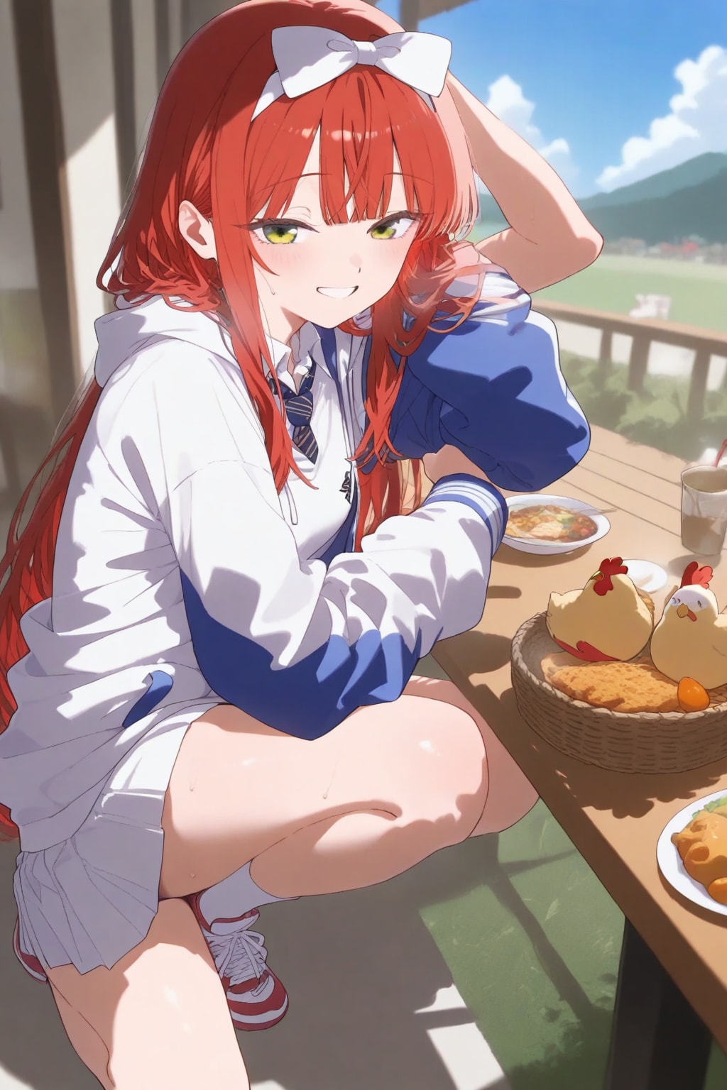 朝ごはんは鶏で決まりだね | の人気AIイラスト・グラビア