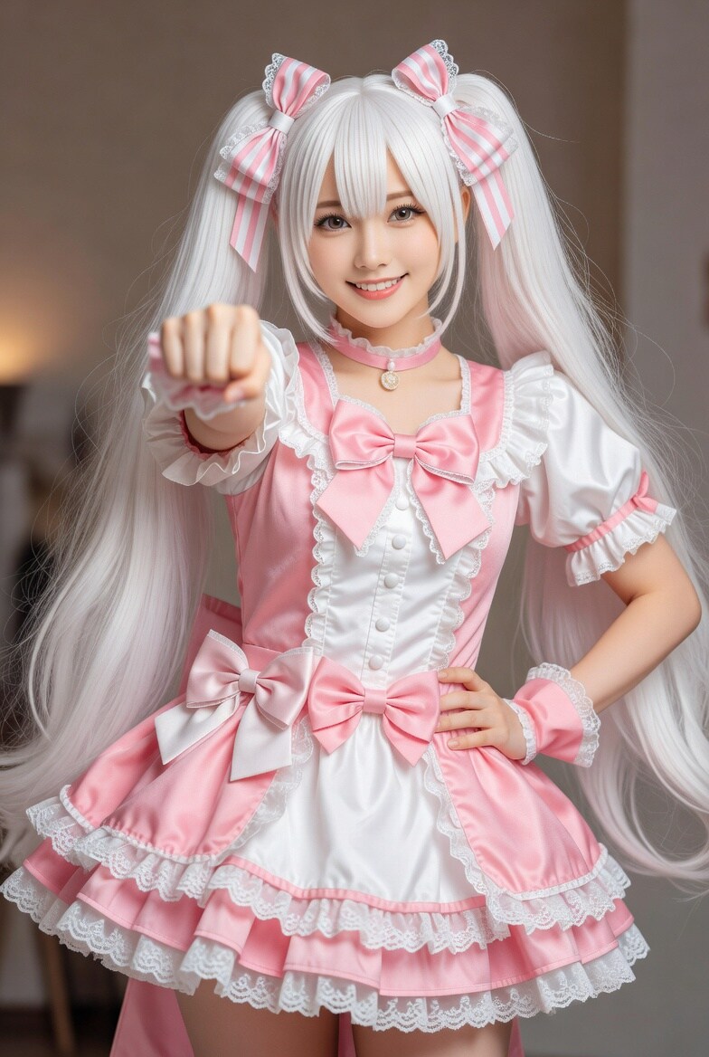 コスプレイヤーさんの魔法少女