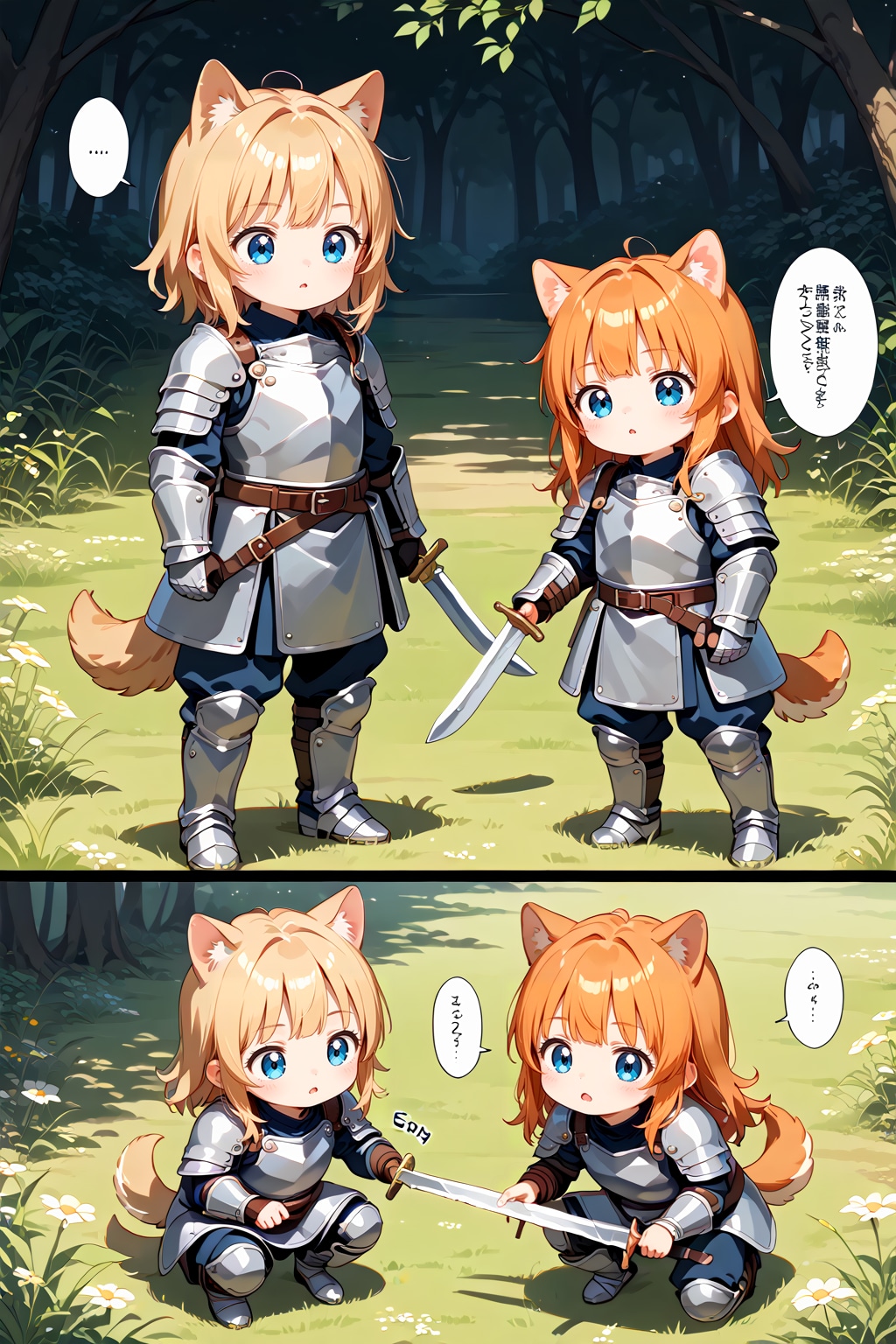 【自動生成実験漫画】わんこみっくVol.3 ファンタジー編