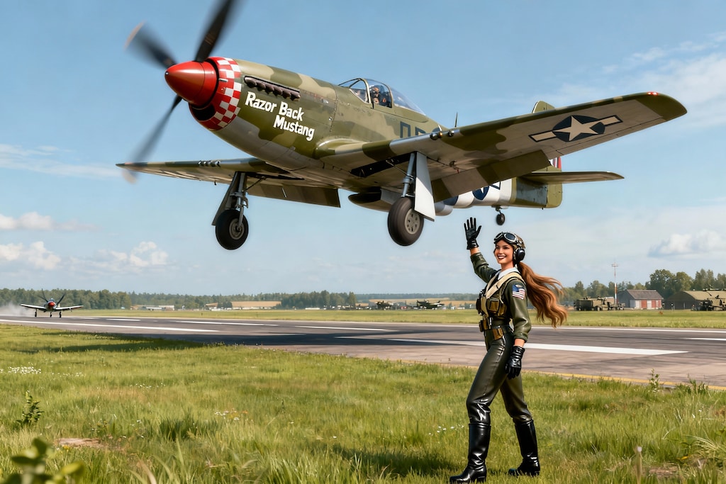 Seedream.1945s  P51 の帰還