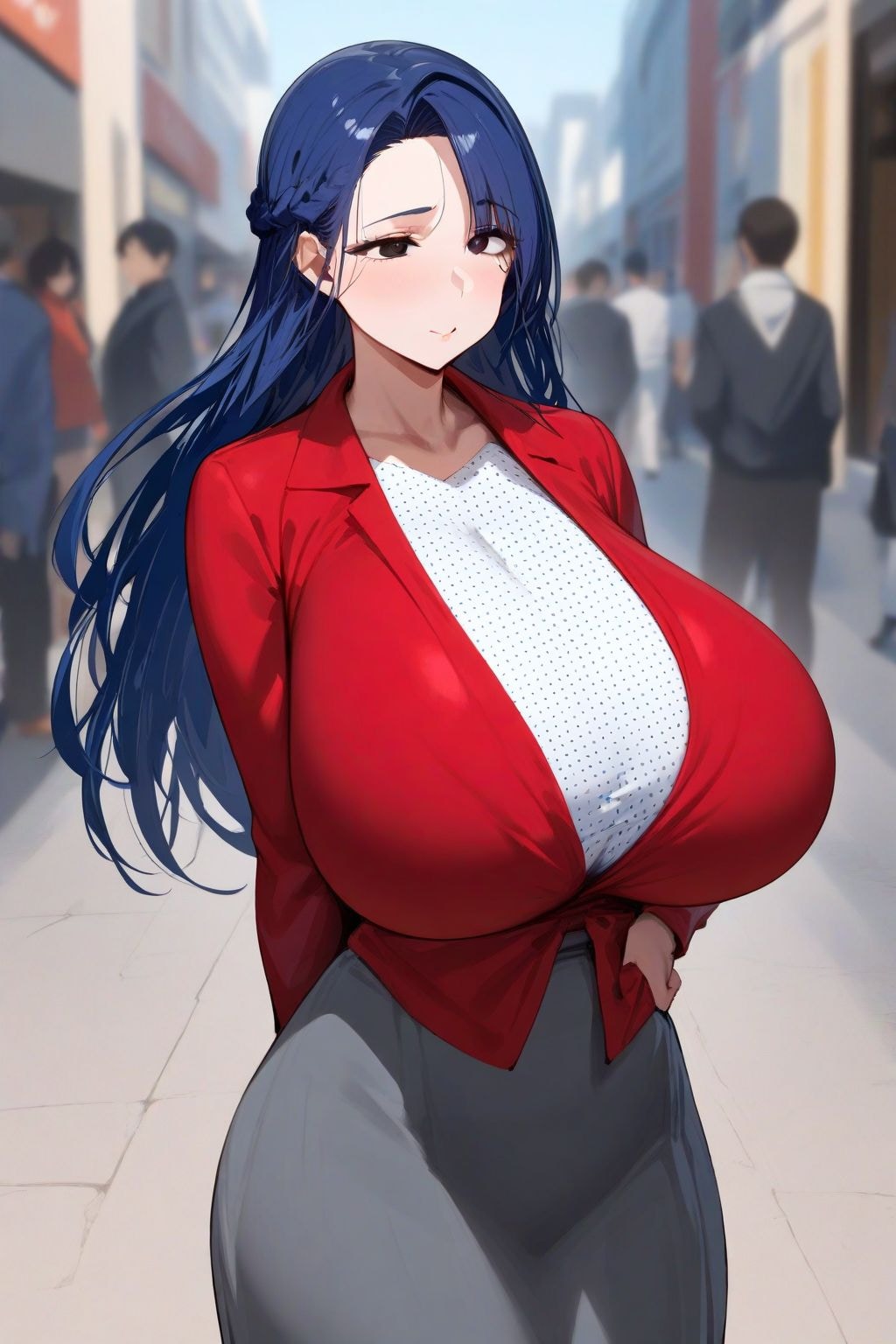 大人になった青髪ちゃん