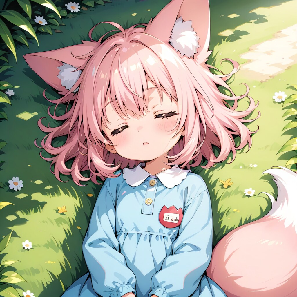 遊び疲れて眠る | の人気AIイラスト・グラビア