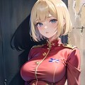 軍服金髪少女 6枚目