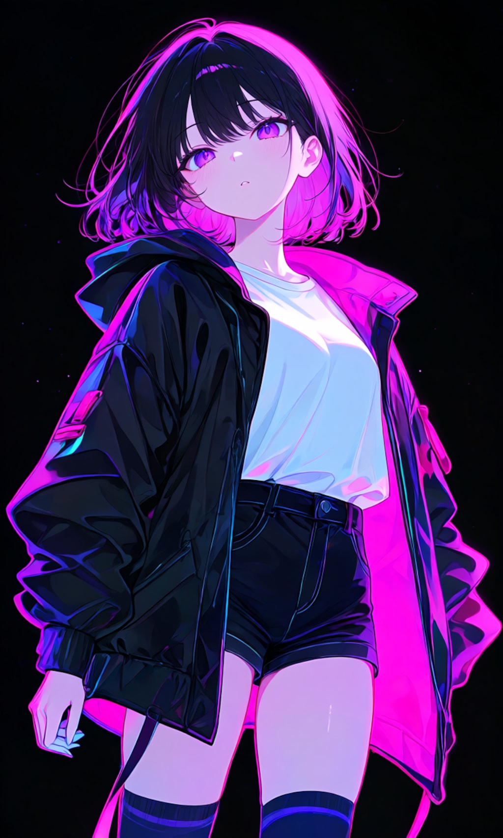 紫色が似合う女の子127