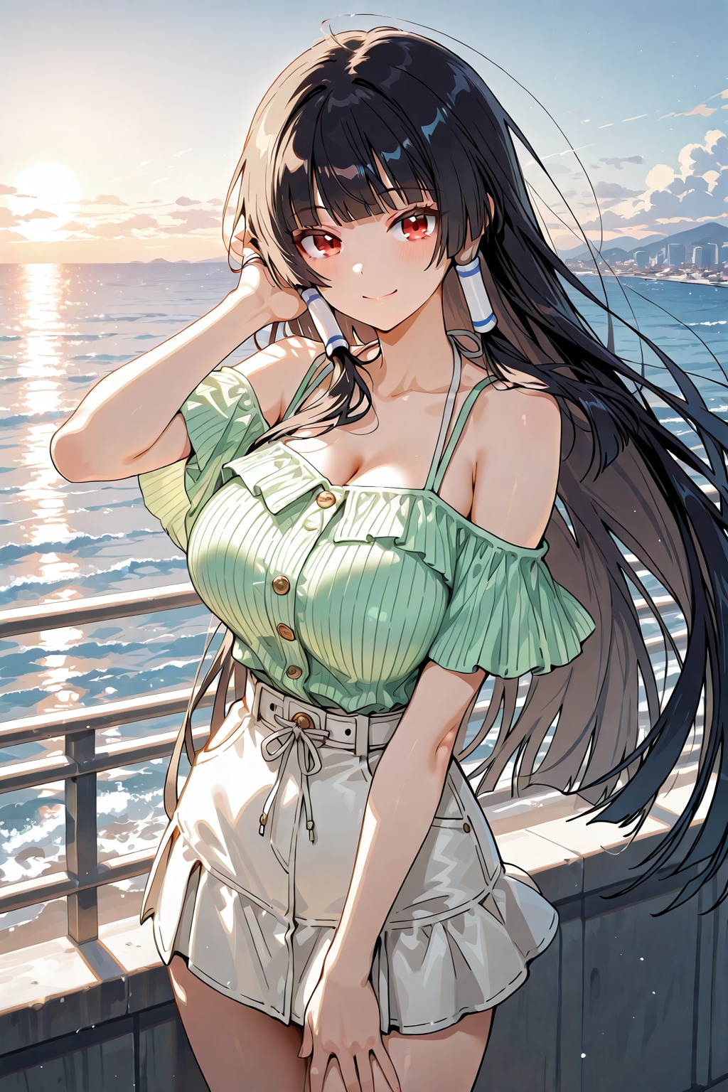 瑠音の夏コーデ
