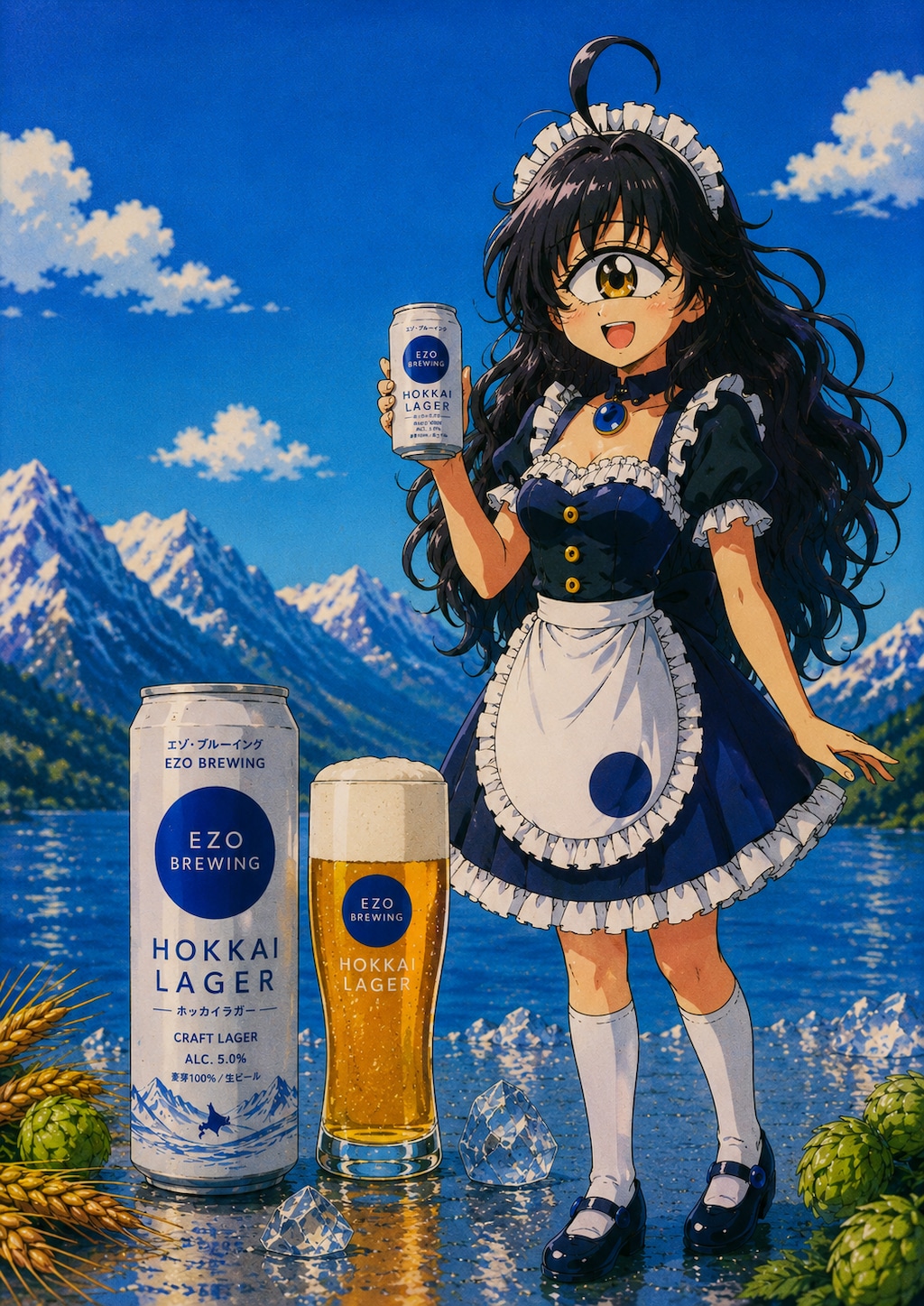 冷えたビールの美味しい季節