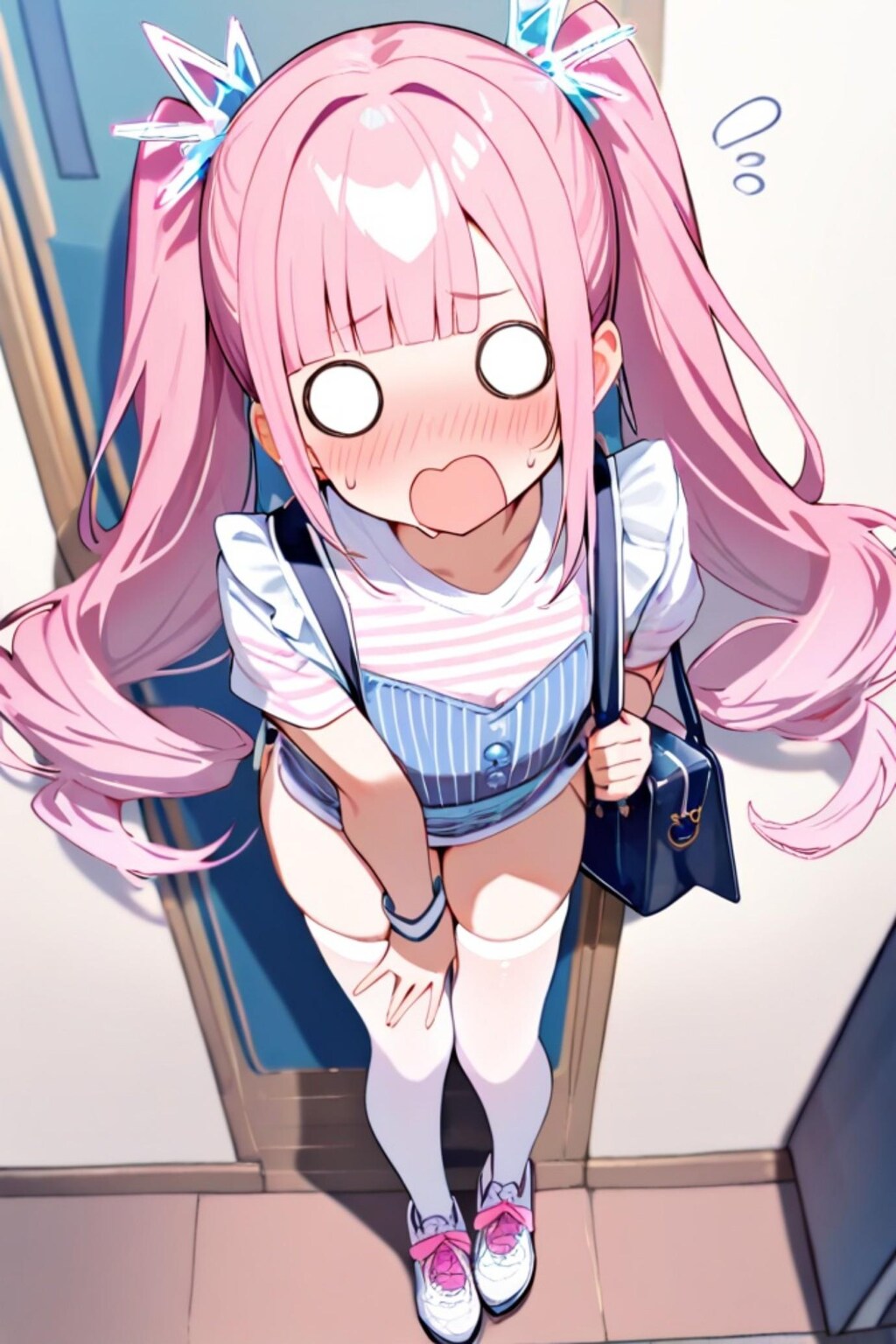 ツインテールのピンク髪ちゃん