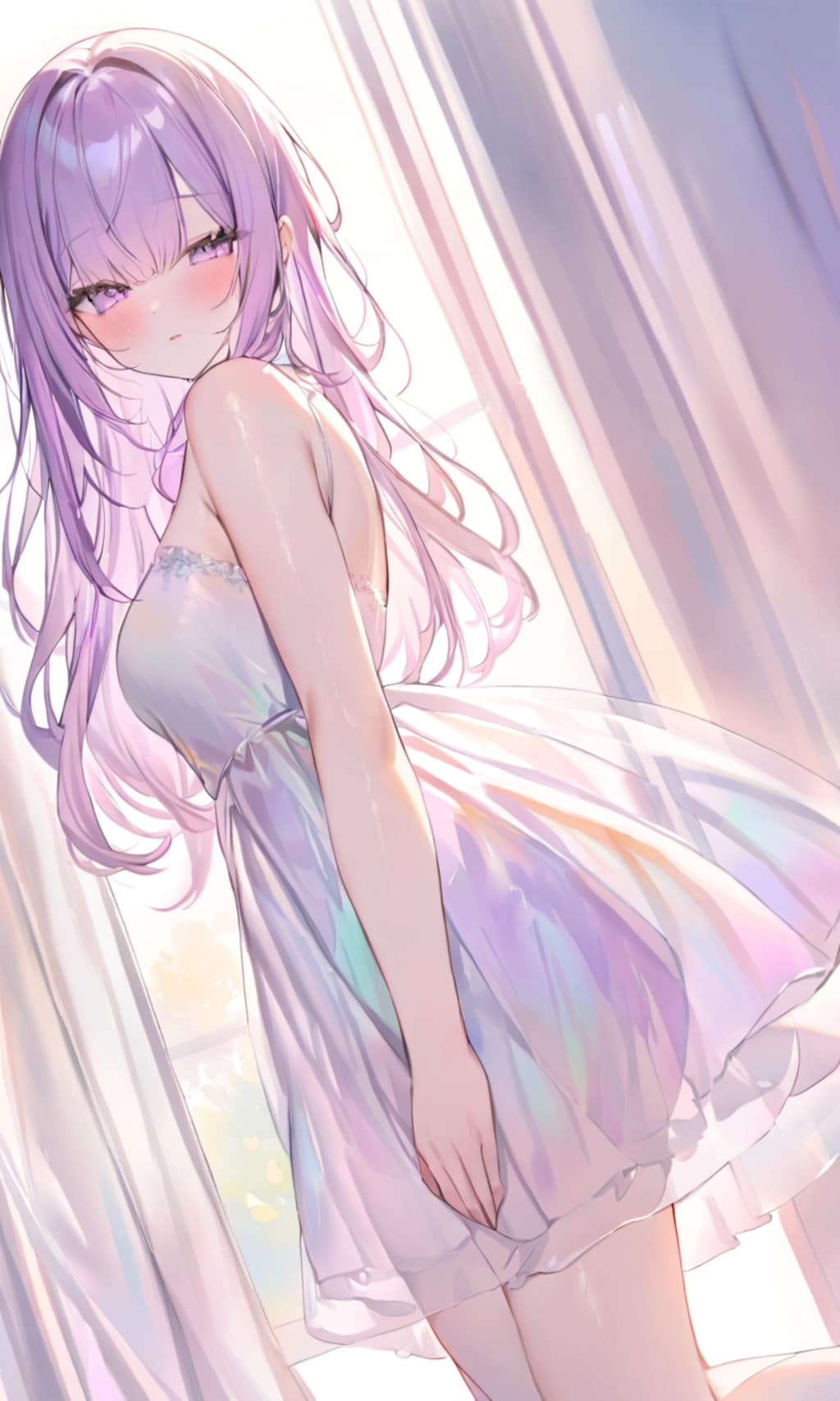 振り向き