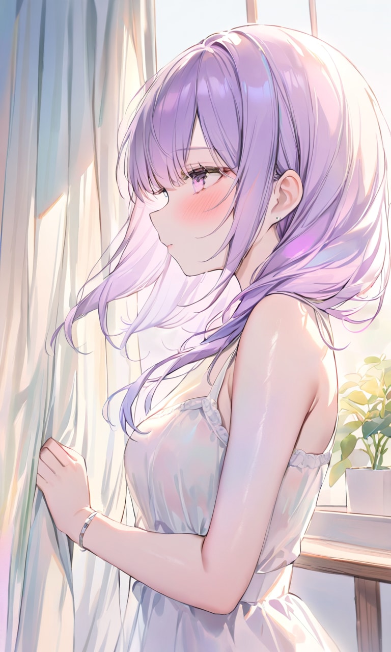 振り向き | の人気AIイラスト・グラビア