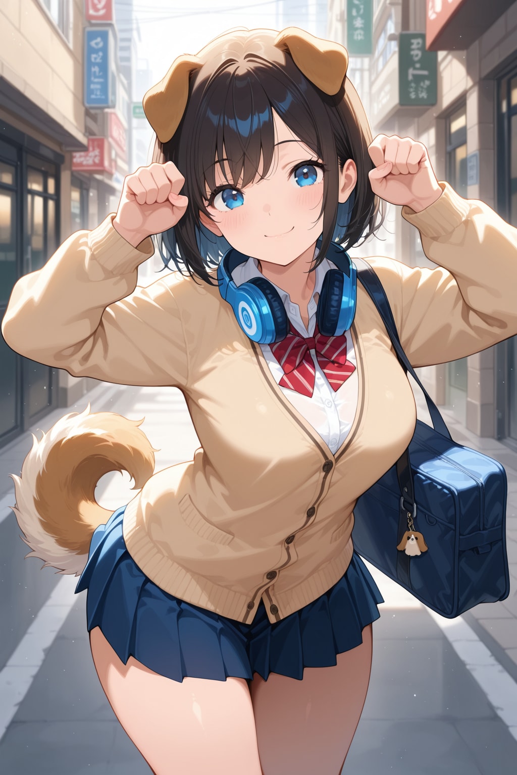 犬耳を着けた陽向ちゃん