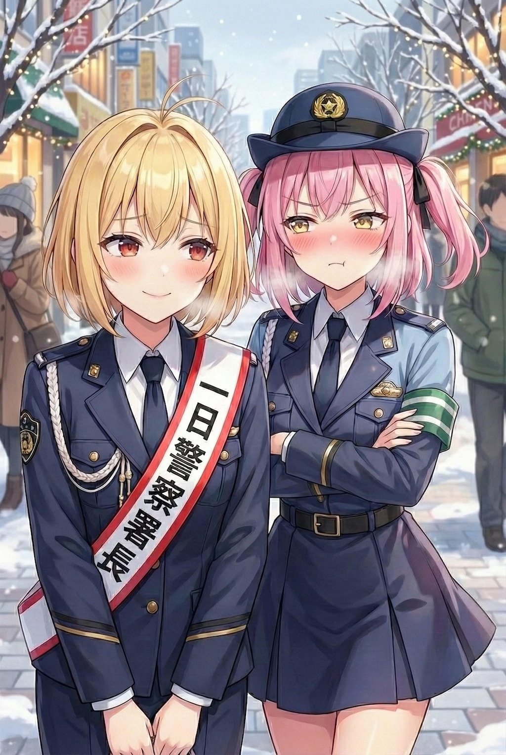 1日警察署長だよ