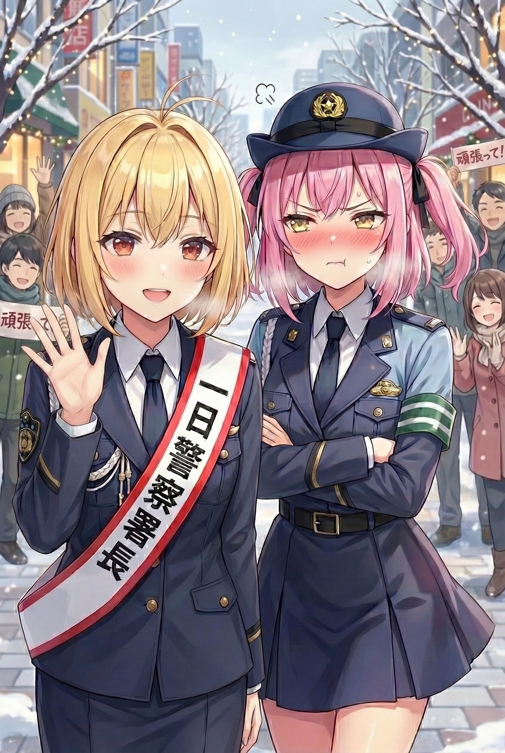 1日警察署長だよ | の人気AIイラスト・グラビア