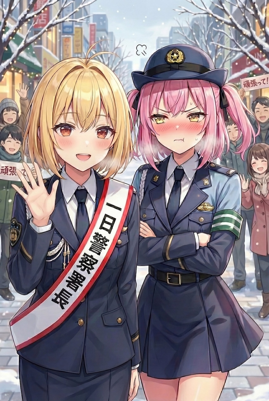 1日警察署長だよ